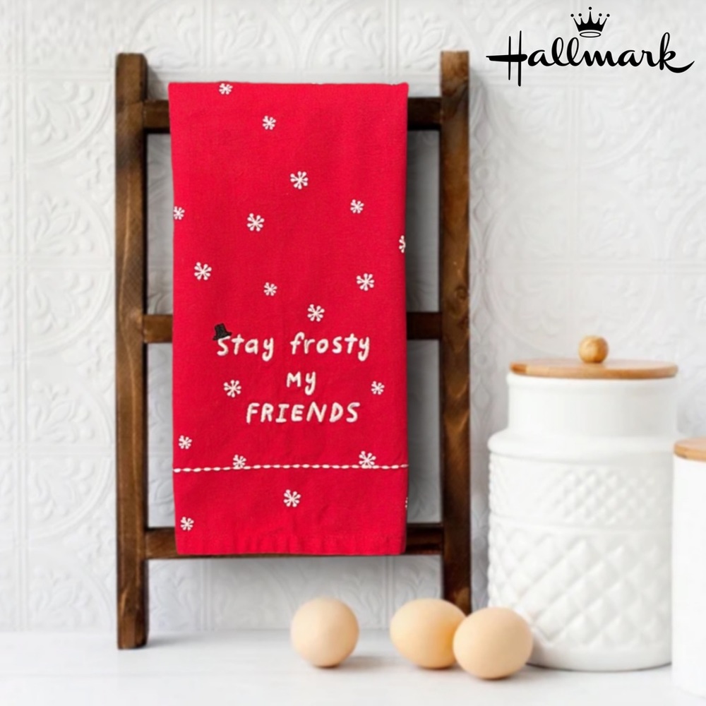 Hallmark Stay Frosty my Friends Kitchen Towel